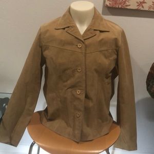 Vintage Women's Van Heusen Suade Jacket Medium
